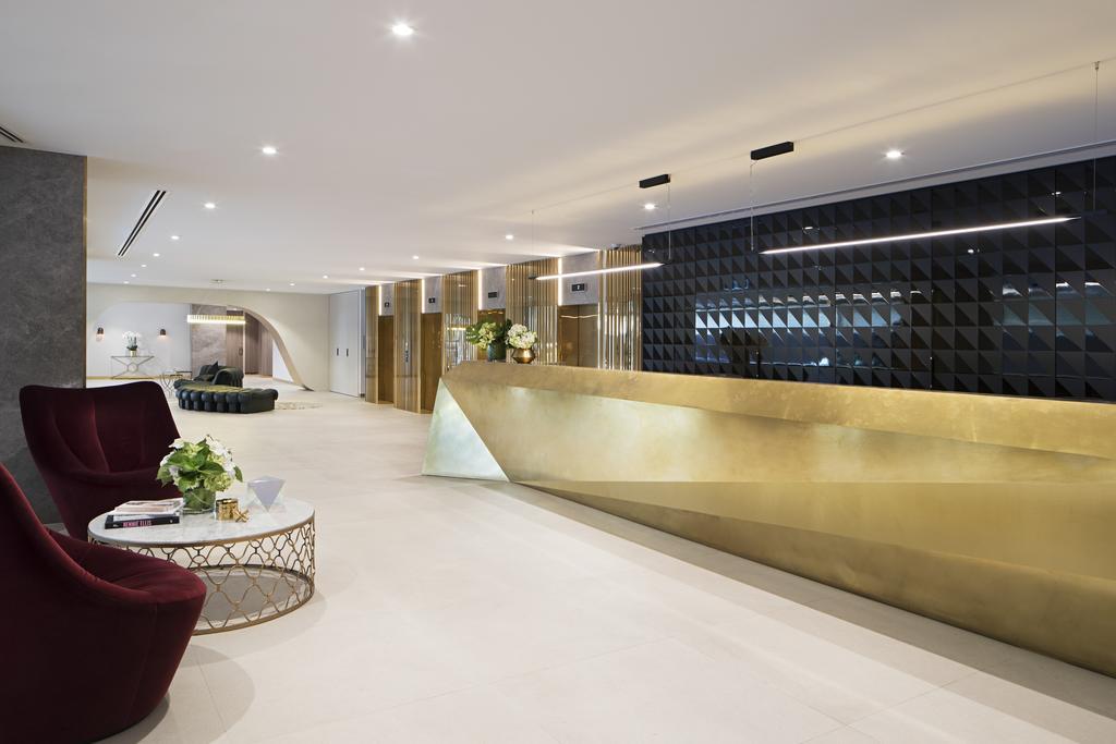 Tyrian Albert Park Lake Melbourne Exteriér fotografie The reception area